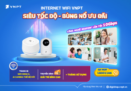  VNPT Ra Mắt Gói Cước Mới – Tốc Độ Internet Tối Thiểu 300Mbps, Dẫn Đầu Thị Trường